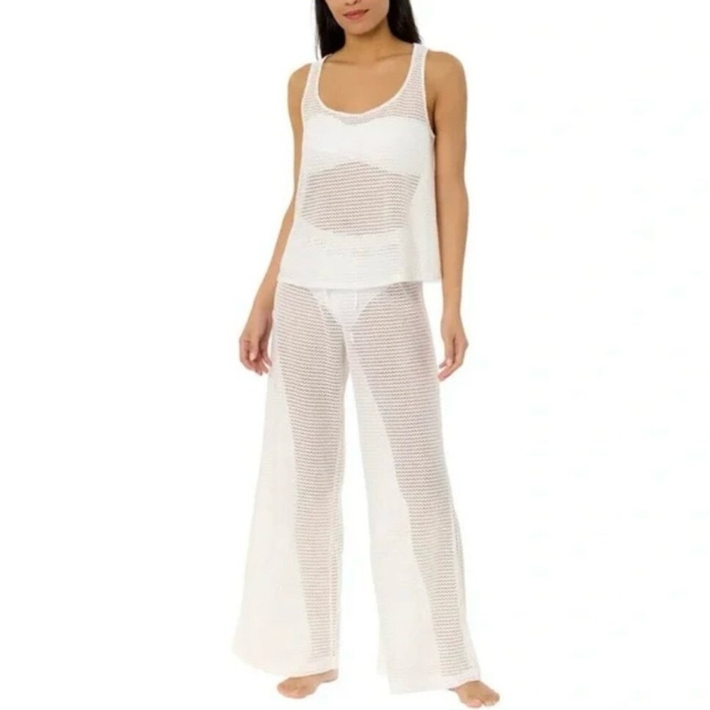 NWT Hurley Swim Two-Piece Crochet Cover Up Set - Picture 1 of 5